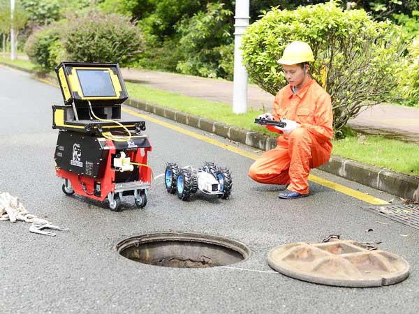靖西管道机器人检测